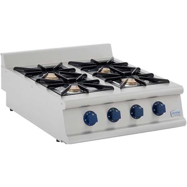 Four burners gas range